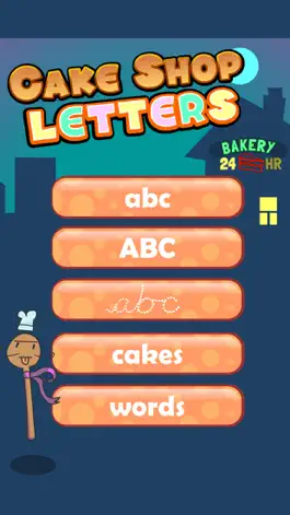 Game screenshot Cake Shop Letters Lite apk