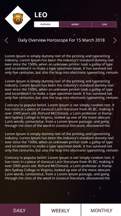 How to cancel & delete Leo Daily Horoscopes from iphone & ipad 3