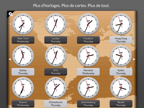 Screenshot #4 pour Horloge Mondiale Ultimate