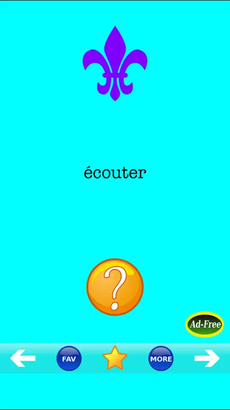 French Word Easy Flashcards!