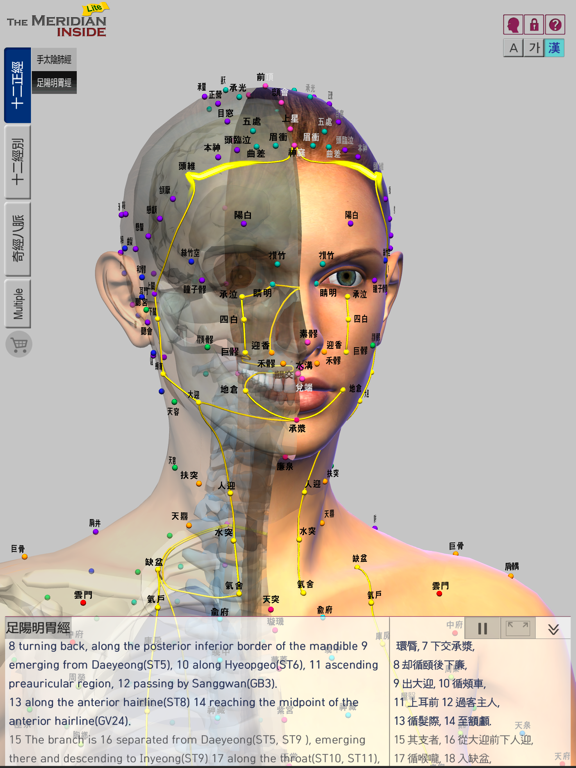 The Meridian Inside Lite iPad screenshot 4 - Medical app