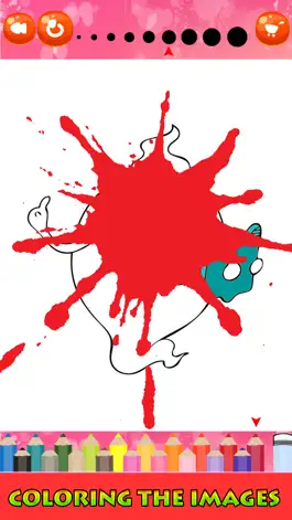 Game screenshot Coloring Book For Yokai mod apk
