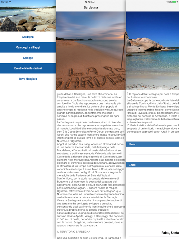 Screenshot #4 pour Campeggi e villaggi FAITA Sardegna