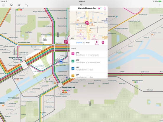 Screenshot #5 pour Frankfurt Rail Map Lite