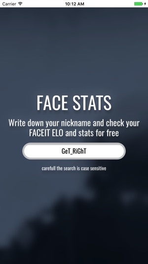 FACE STATISTICS