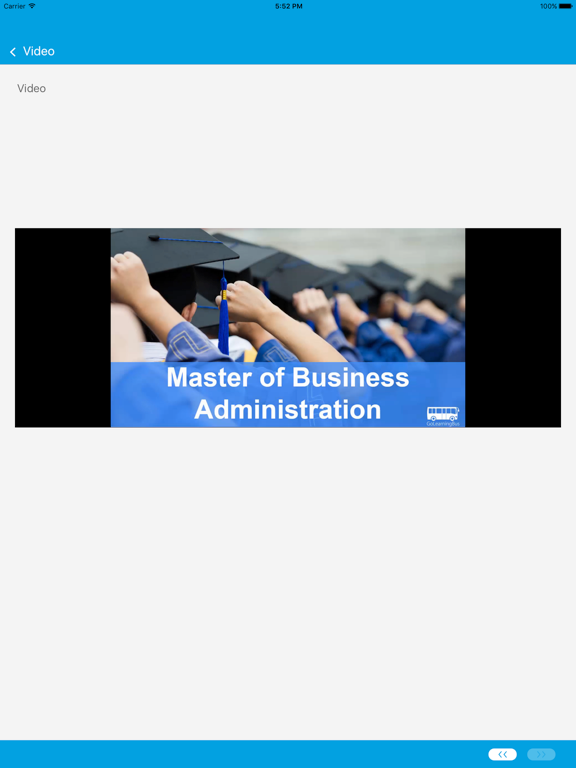 Learn MBA and Accounting iPad screenshot 5 - Education app