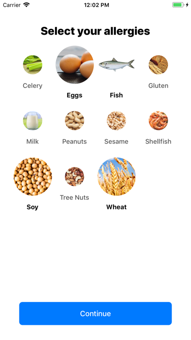 Screenshot #1 for Allergy Translate