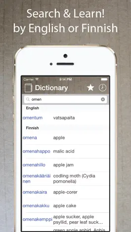 Game screenshot Finnish English Dictionary Pro mod apk