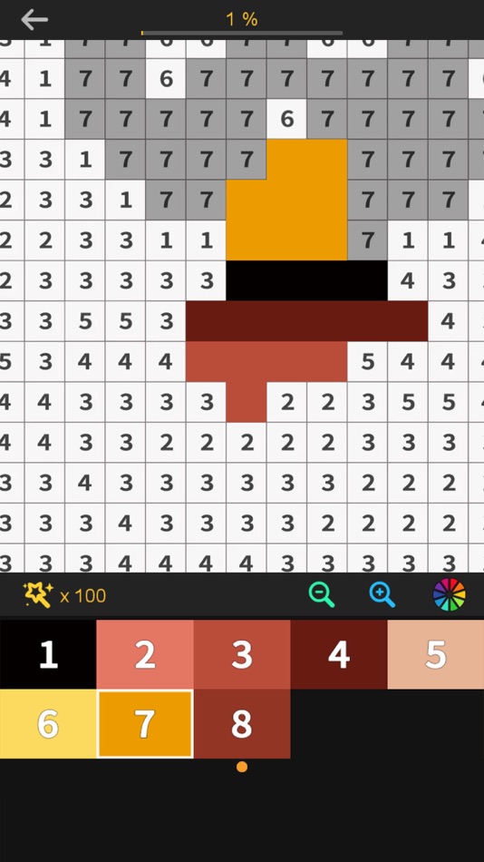#3. Color by number & Pixel art (iOS) 由: MOBIRIX