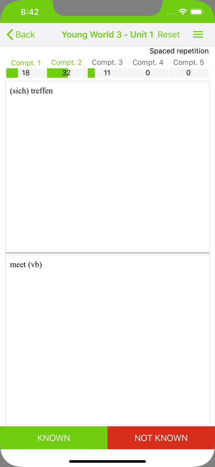 MemoCard learn with flashcards