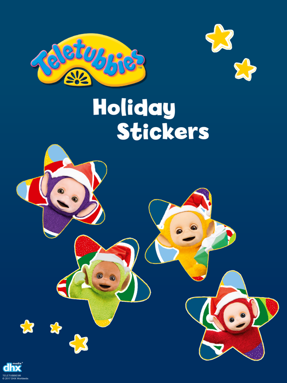 Screenshot #4 pour Teletubbies Holiday Stickers