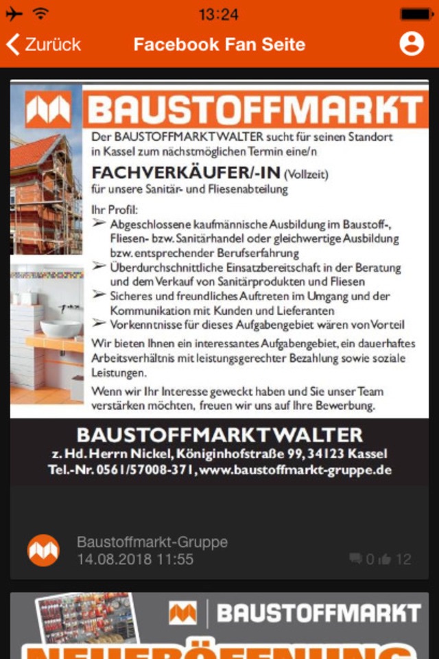 Baustoffmarkt-Gruppe screenshot 4