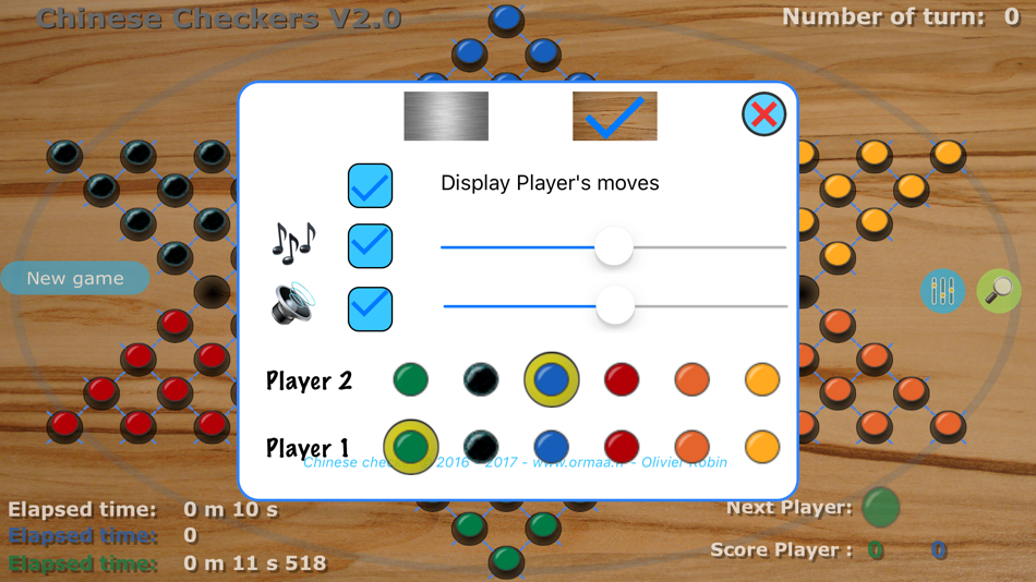 #4. Chinese Checkers - Ultimate (iOS) 由: olivier robin