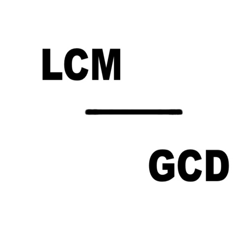 GCD and LCM calculator iOS App