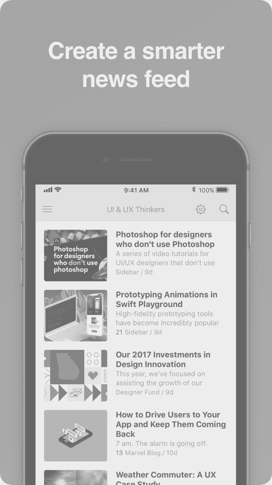 #5. Feedly Classic (iOS) โดย: Feedly Inc.