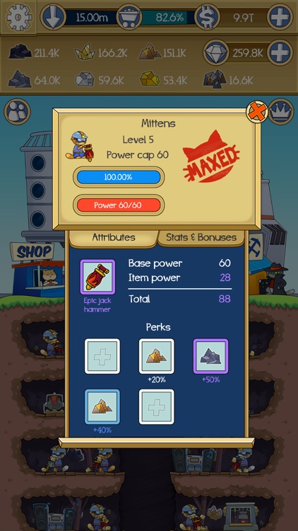 Dig it! cat mine screenshot-2