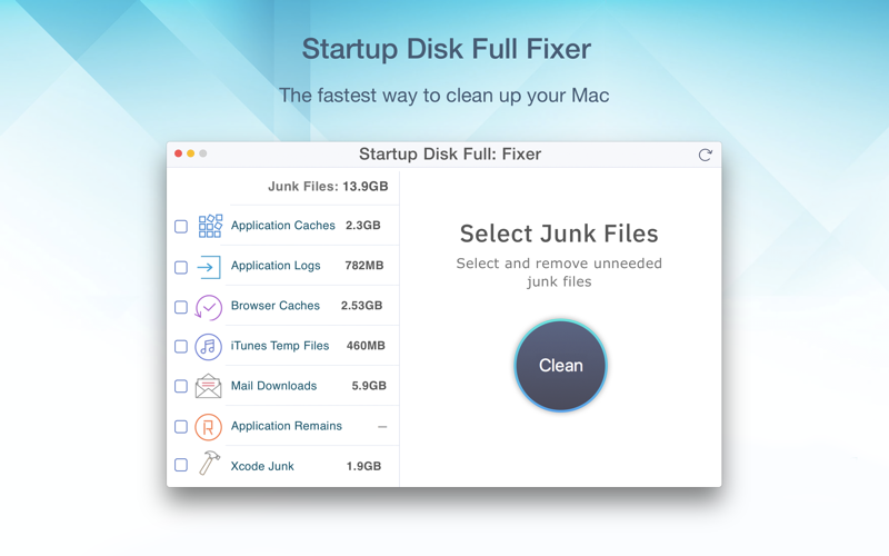 Startup Disk Full Fixer thumbnail 1