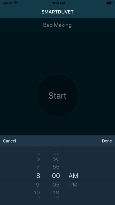 Smartduvet Screenshot