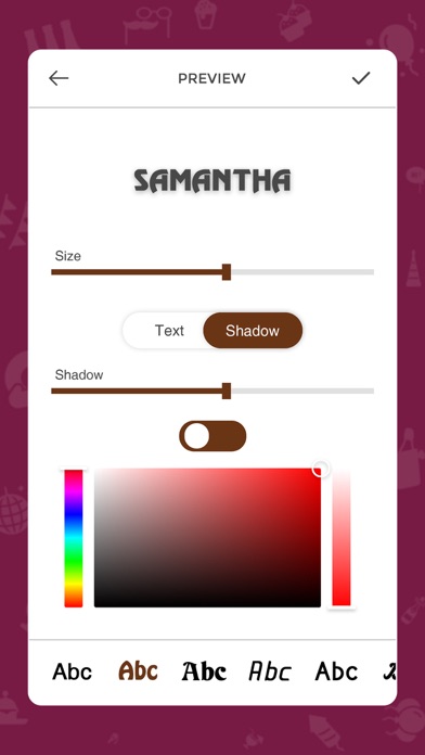 Screenshot #2 pour Photo Name On Birthday Cake