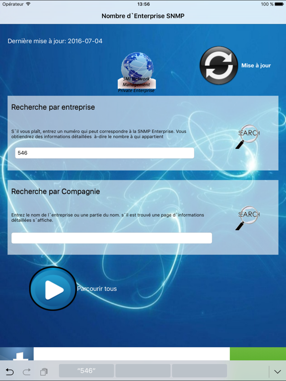 Screenshot #6 pour Nombre d'Entreprises SNMP