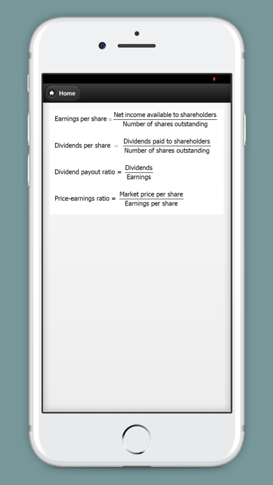 Basic Accounting Tutorial 2018 iPhone screenshot 8 - Reference app
