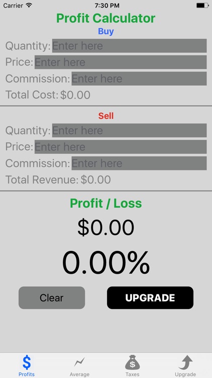 Stock Target Calculator