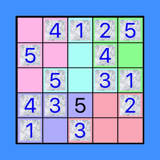 5x5!? Easy SUDOKU Eccentric Version icon