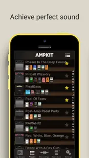 ampkit - guitar amps & pedals iphone screenshot 4