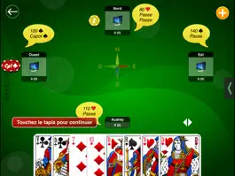 Game screenshot French Belote SHUA for iPad hack