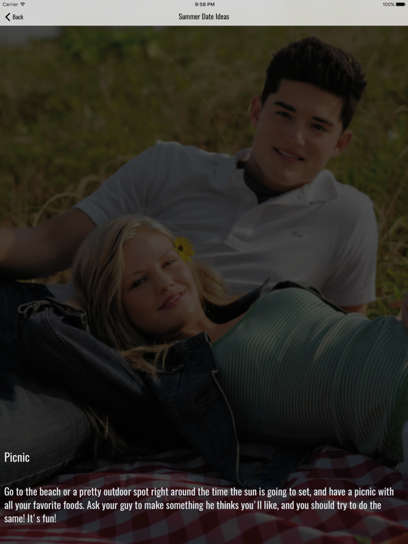 Screenshot #6 pour First Date Questions - Ideas
