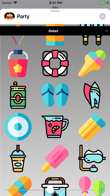 Party Stickers - Celebration screenshot-3