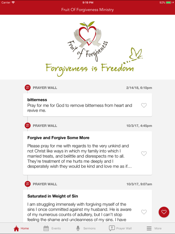 Screenshot #5 pour Fruit of Forgiveness Ministry