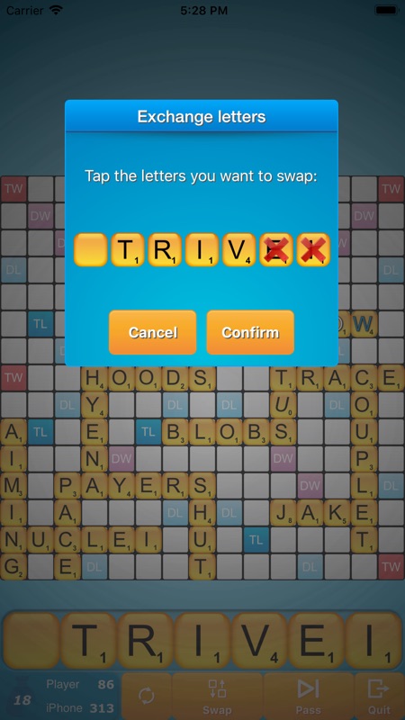 Classic Words (solo word game) screenshot 3