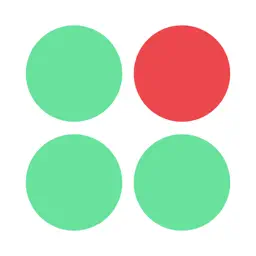 Tic Tac Toy - flat tic-tac-toe app icon