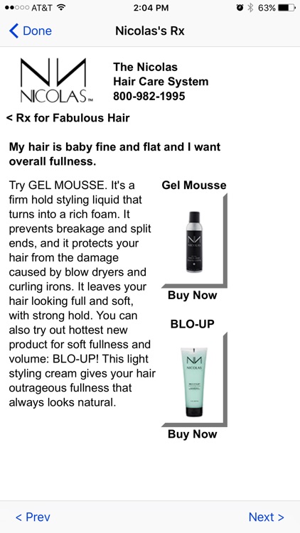 Nicolas Hair Care screenshot-4