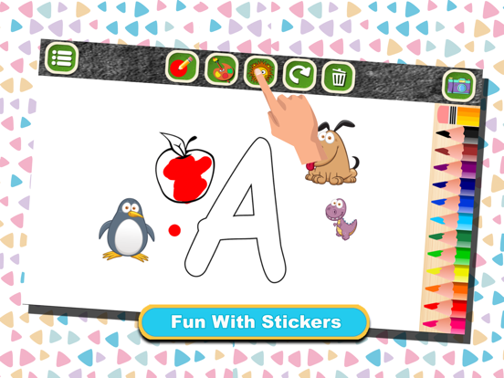Screenshot #6 pour ABC 123 Kids Coloring Books