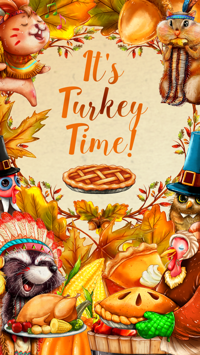 It's Turkey Time! Thanksgivingのおすすめ画像1