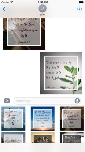 Christian Holy Bible Scriptures & Verses Stickers(圖3)-速報App