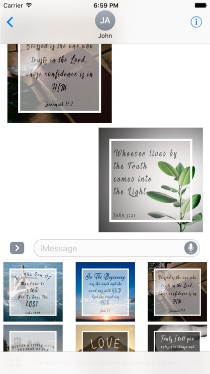 Christian Holy Bible Scriptures & Verses Stickers