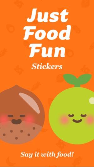 Just Food Fun Stickers