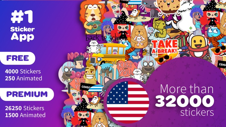 Stickers: 32000 Stickers Pack screenshot-0