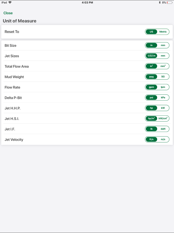 Quick Calc Hydraulics iPad screenshot 4 - Business app
