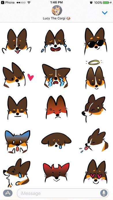 Tricolor Corgimoji Screenshot 3 - AppWisp.com Tricolor Corgimoji Screenshot 3 - AppWisp.com