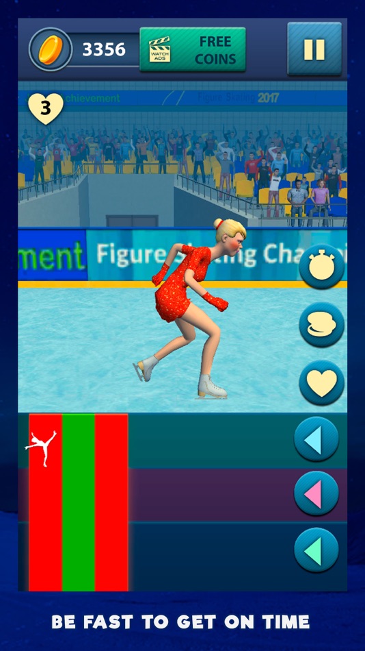 #3. Ice Figure Skating Simulator (iOS) Bởi: Tayga Games OOO