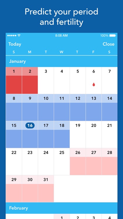 Spot On Period, Birth Control, & Cycle Tracker