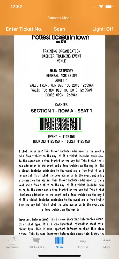 Local Tickets