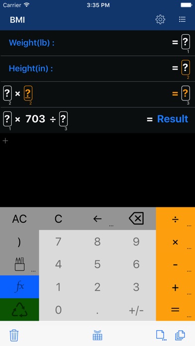 FunkyCalc screenshot 2