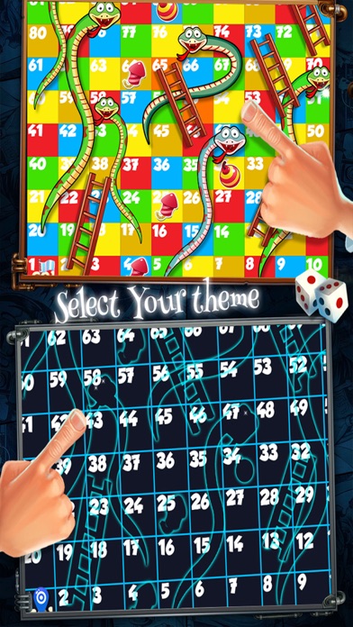 Screenshot #2 pour Snakes & Ladders - Glow & Neon