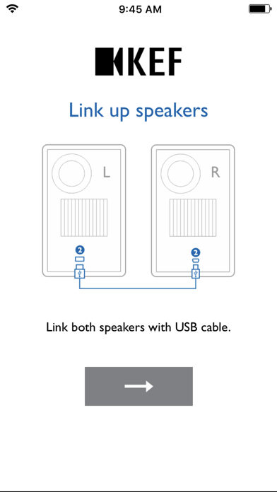 Screenshot #2 pour KEF X300A Wireless Setup