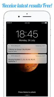 toto results iphone screenshot 2